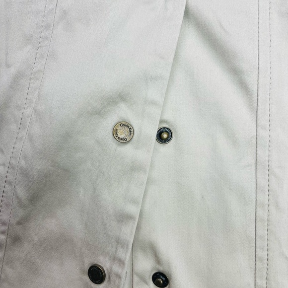 Calvin Klein Khaki Light Tan Ruffle Sleeveless Short Pencil Dress - Picture 3 of 8